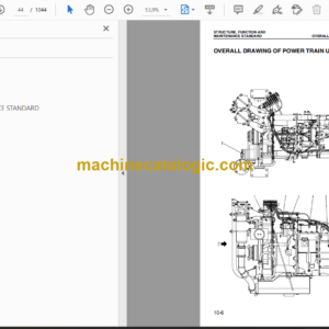 Komatsu D375A-5 Dump Truck Shop Manual (SEBM023511)