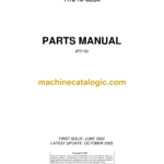 Bell B40D ADT PIN 7.4 - AE840D74, B35D ADT PIN 7.4 - AE835D74, B35D WDB ADT PIN 7.4 - AE836D74 Articulated Dump Truck Parts Manual (872394)
