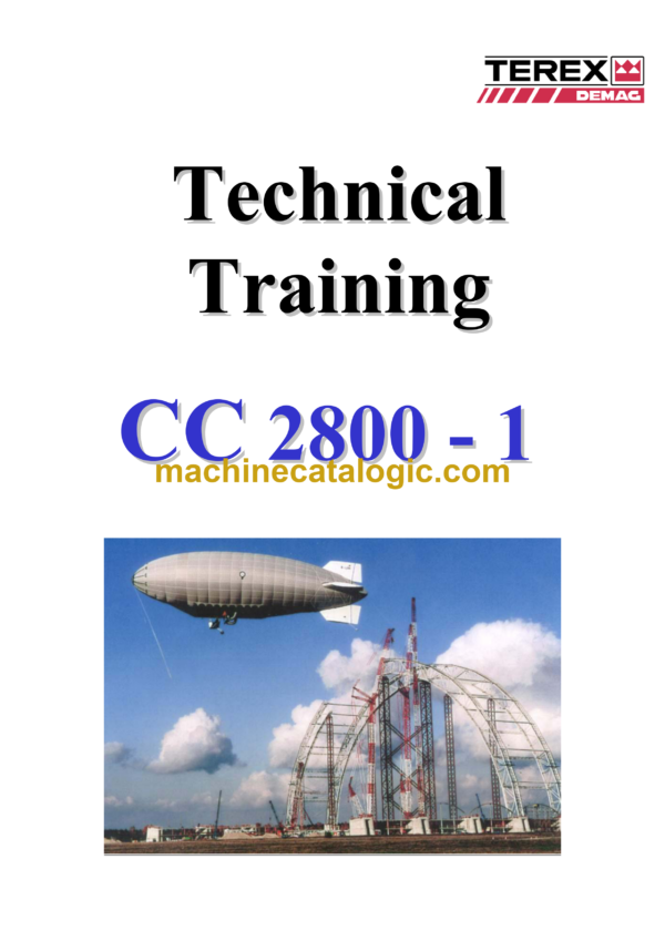 Terex CC2800-1 Crane Technical Manual