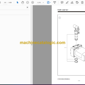 Bell B40D ADT PIN 7.4 – AE840D74, B35D ADT PIN 7.4 – AE835D74, B35D WDB ADT PIN 7.4 – AE836D74 Articulated Dump Truck Parts Manual (872394)