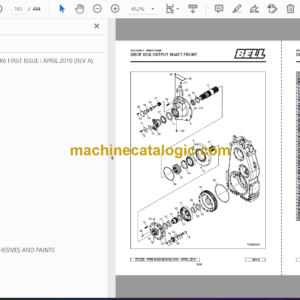 Bell B18D, 6X6 Fire Engine Parts Manual (872259)