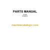 Bell 2306D Artic Hauler Parts Manual (872099, 872099.03)