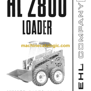 Gehl HL2800 Loader Service Parts Manual (902407)