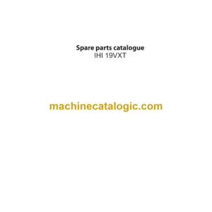 IНI 19VXT Spare Parts Catalogue