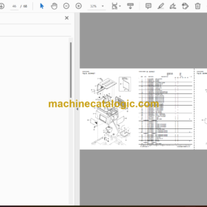 Yanmar C30R-1 Tracked Dumper Parts Catalog (0CK30-G33302)