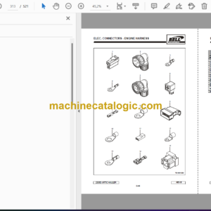 Bell 2306D Artic Hauler Parts Manual (872099, 872099.03)