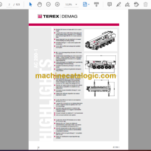 Terex AC200-1 200t Lifting Capacity Crane Training Manual