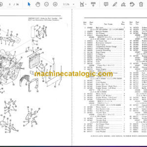 Gehl HL2800 Loader Service Parts Manual (902407)