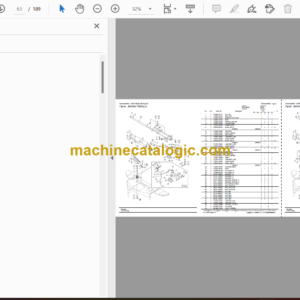 Yanmar V3-5 Wheel Loader Parts Catalog (0CK20-M36003EN)