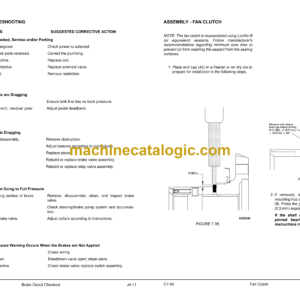 Komatsu HD1500-7 Dump Truck Shop Manual (SEN05273-0)