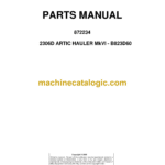 Bell 2306D Artic Hauler Mk VI - B823D60 Parts Manual (872234)