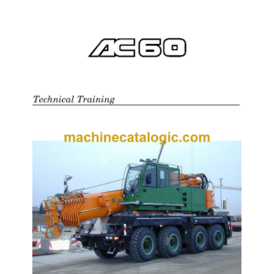 Terex AC60 Crane Technical Training Manual