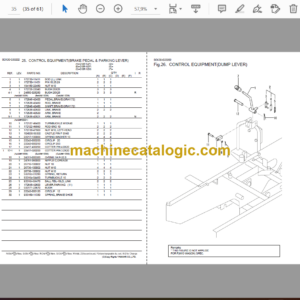 Yanmar C10R-1-EP Tracked Dumper Parts Catalog (0CK30-G33202)