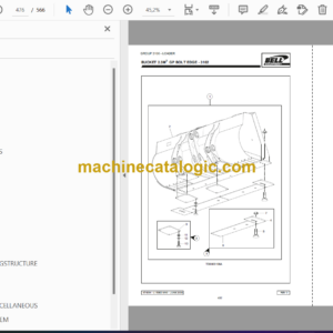 Bell L1506D MK II Loader Parts Manual (874094)