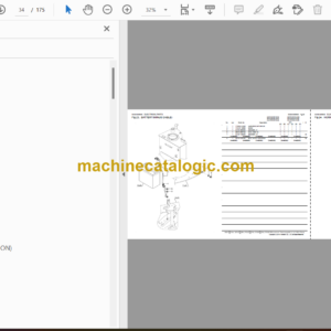 Yanmar VIO25-6A Excavator Parts Catalog (0CK50-M00040EN)