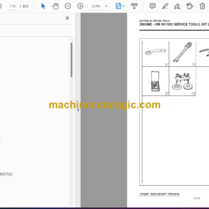 Bell B50D 6X6 SS ADT MK 6.1 – A850D61 Articulated Dump Truck Parts Manual (872267)