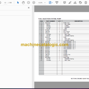 Bell 1226AF 4WD Rigid Tractor Parts Manual (874056, March 2003)