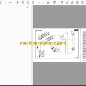 Bell L1706C Frontend Loader Parts Manual (870161)