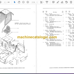 Gehl SL360 Skid Loader Service Parts Manual (902572)