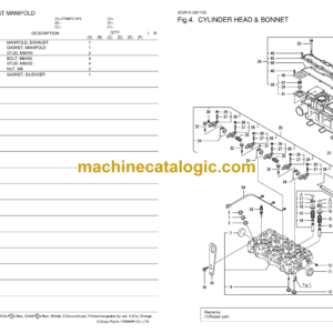 Yanmar 3TNM72-AFS Engines Parts Catalog