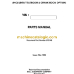 Bell 220C Logger INCLUDES TELEBOOM & CRANK BOOM OPTION Parts Manual (870148)