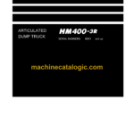 Komatsu HM400-3R Articulated Dump Truck Shop Manual (SEN06205-19)