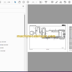 Bell 220C Logger INCLUDES TELEBOOM & CRANK BOOM OPTION Parts Manual (870148)