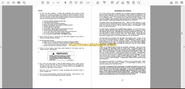 Broderson IC-200-1F, 2F, 3F Crane Operation and Maintenance Manual - Image 2