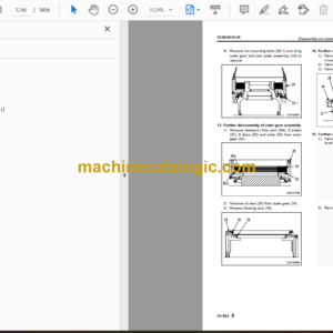 Komatsu HM250-2 Articulated Dump Truck Shop Manual (SEN04733-07)