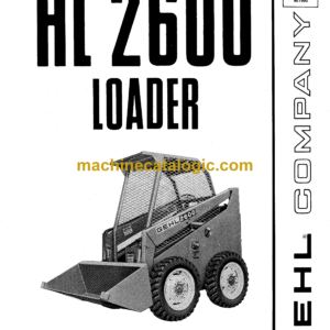 Gehl HL2600 Skid Loader Service Parts Manual (903010)