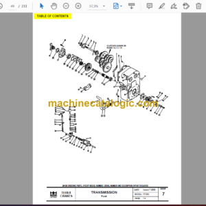 Terex RT 300 Series Crane Parts Manual