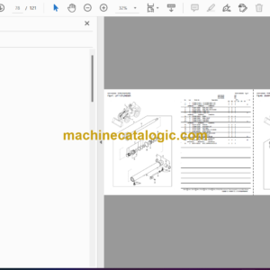 Yanmar V3-6 Wheel Loader Parts Catalog (0CS10-M53302EN)