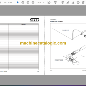 Bell 225 Debarker Parts Manual (872193)