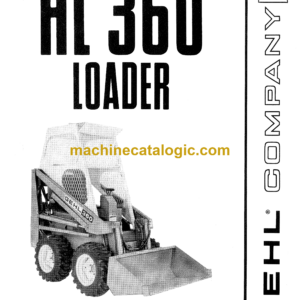 Gehl SL360 Skid Loader Service Parts Manual (902572)