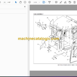 Bell 1226, 1866 2WD Rigid Tractor Parts Manual (874046 March 2003, February 2002 Rev04)