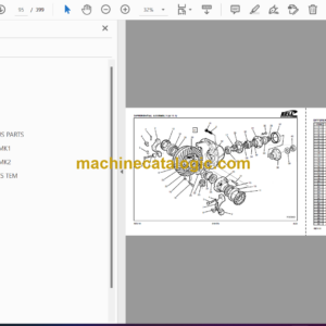 Bell L2208C Frontend Loader Parts Manual (870183)