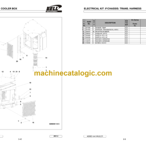 Bell 4206D 4X4 Hauler Parts Manual (872093)