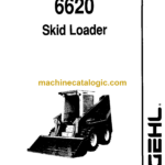 Gehl SL6620 Skid Loader Service Parts Manual (904513)