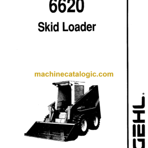 Gehl SL6620 Skid Loader Service Parts Manual (904513)