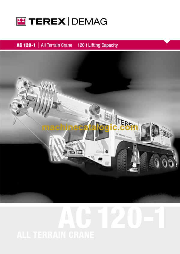 Terex AC120-1 Crane Training Manual