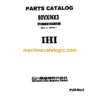 IНI 80VX/NX3 Hydraulic Excavator Parts Catalog