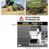 Fendt 2600-2900 (II) Betriebs-und Wartungsanleitung