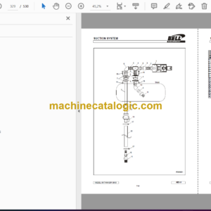 Bell 18000L Water Tanker ADT Mk II Articulated Dump Truck Parts Manual (872108)