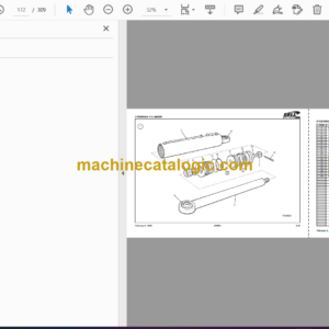 Bell B35C 6X6 ADT Articulated Dump Truck Parts Manual (872017, 872017-01)