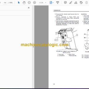 Komatsu 980E-5SE Dump Truck Shop Manual (CEBM037602)