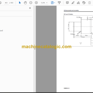 Komatsu D68ESS-12 Dump Truck Shop Manual (SEN01128-07)