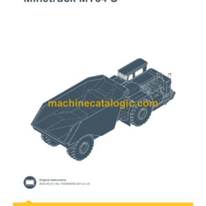 Epiroc Minetruck MT65 S RCS 4.30 Control System Manual