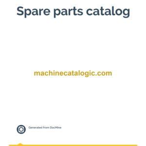 Epiroc Boltec L D Spare Parts Catalog