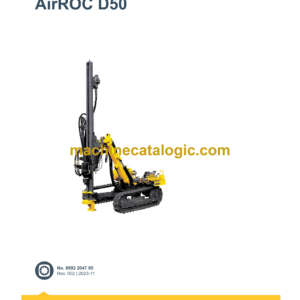 Epiroc AirROC D50 Spare Parts Catalog