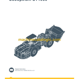 Epiroc Scooptram ST1030 Control System Manual